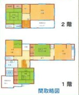 一宮町白山8中古戸建ての間取り
