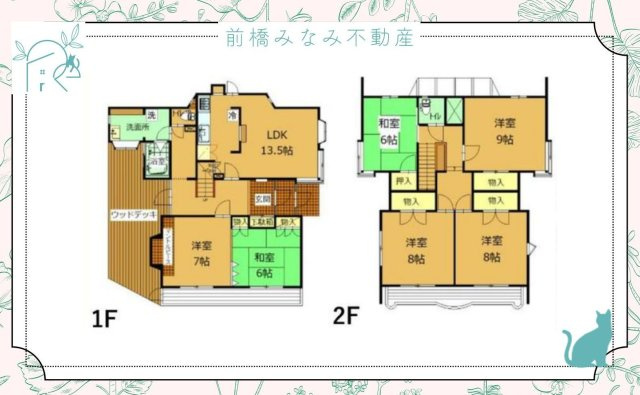 【中古戸建】太田市石原町　５LDK