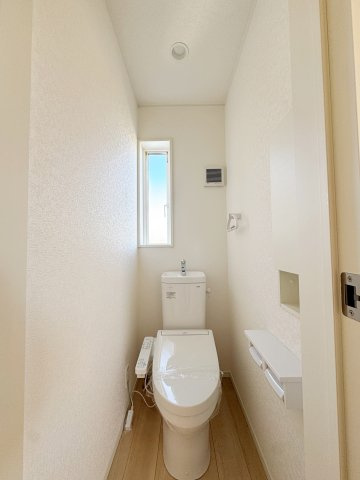 新築戸建・新築建売　須賀川市日向町【制振装置搭載】西袋一小・西袋中のトイレ