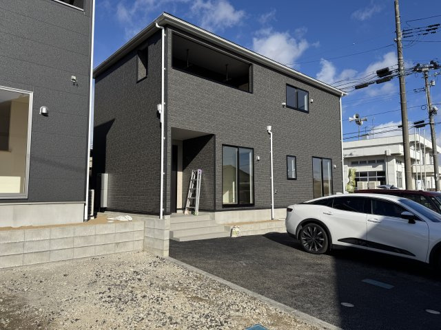 新築戸建・新築建売　須賀川市日向町【制振装置搭載】西袋一小・西袋中の外観