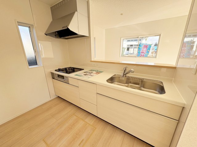 新築戸建・新築建売　須賀川市日向町【制振装置搭載】西袋一小・西袋中のキッチン