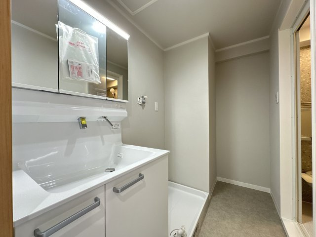 メゾンドール朝霧の脱衣所