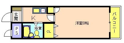 Ｋヒルズの間取り