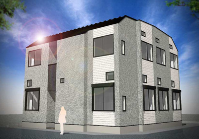 【外観パース】 | The Maris Court 練馬