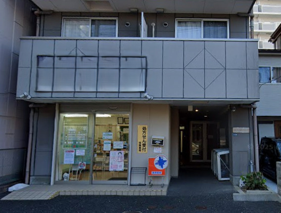 大津市長等２丁目の店舗事務所の外観