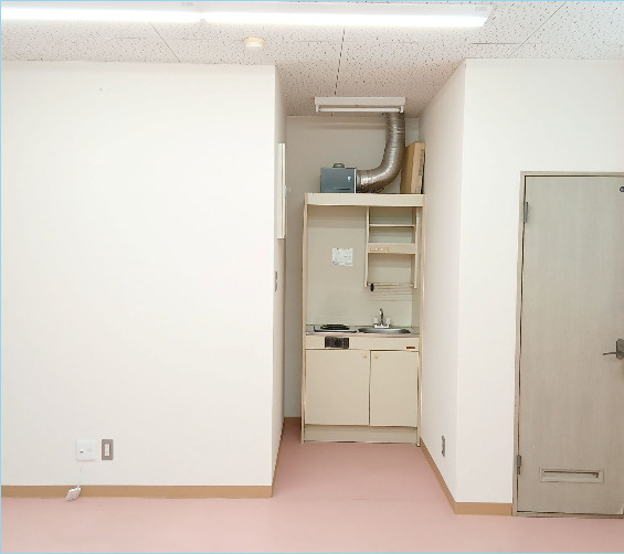 守山市播磨田町の店舗事務所のキッチン