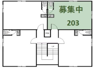 栗東市安養寺１丁目の事務所の区画図