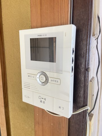 【防犯設備】 | 大牟田市歴木 | ☆TVモニター付きインターフォン☆