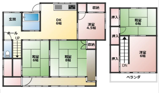 【間取り】 | 大牟田市歴木 | ☆間取図☆現況優先です！