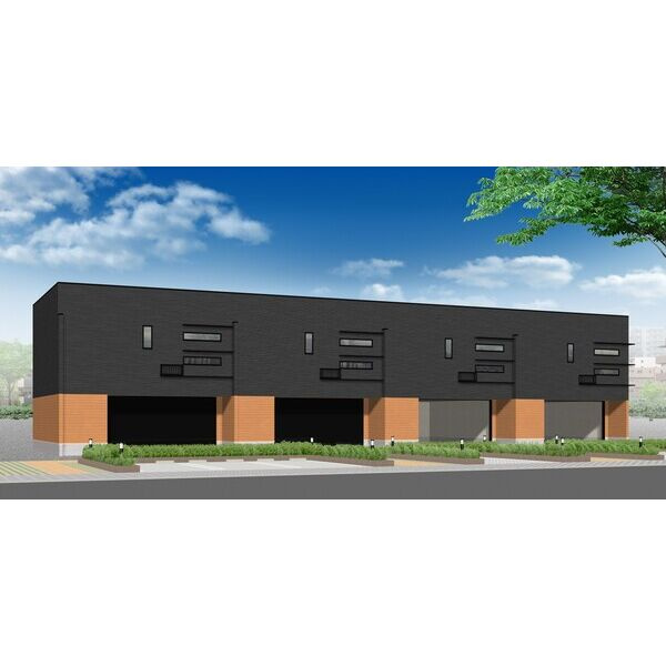 武蔵野市関前４丁目の倉庫の外観パース