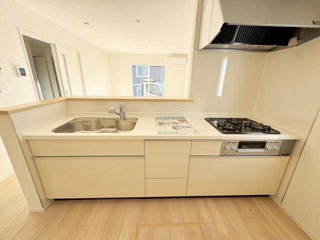 新築戸建・新築建売　須賀川市日向町【制振装置搭載】西袋一小・西袋中のキッチン