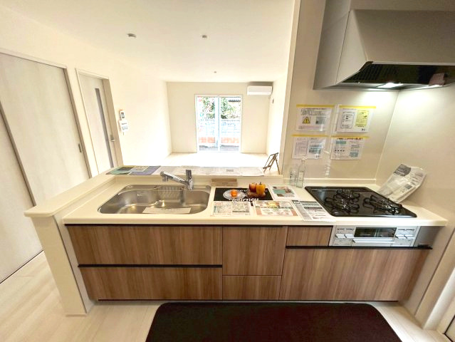 新築戸建　長野市三本柳東のキッチン