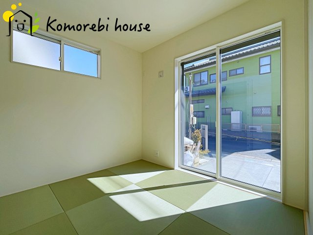 北本市東間5丁目　3期　新築一戸建て　ブルーミングガーデン 01の和室|26.2.21撮影済み