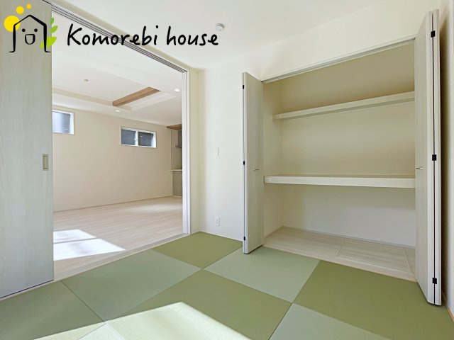 北本市東間5丁目　3期　新築一戸建て　ブルーミングガーデン 01の和室|26.2.21撮影済み