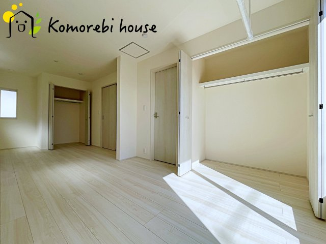 北本市東間5丁目　3期　新築一戸建て　ブルーミングガーデン 01の寝室|26.2.21撮影済み