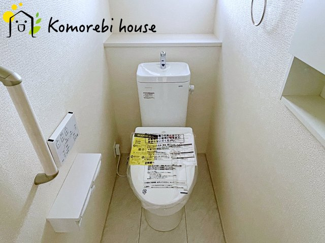 北本市東間5丁目　3期　新築一戸建て　ブルーミングガーデン 01のトイレ|26.2.21撮影済み