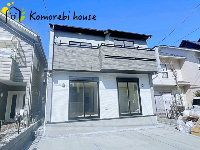 北本市東間5丁目　3期　新築一戸建て　ブルーミングガーデン 01の外観|26.2.21撮影済み