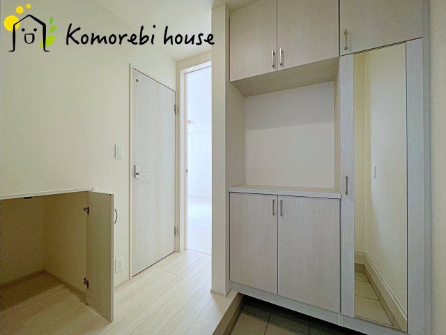 北本市東間5丁目　3期　新築一戸建て　ブルーミングガーデン 01の玄関|26.2.21撮影済み