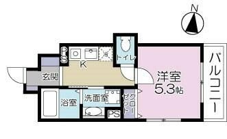 Serena Machiya Ⅱの間取り