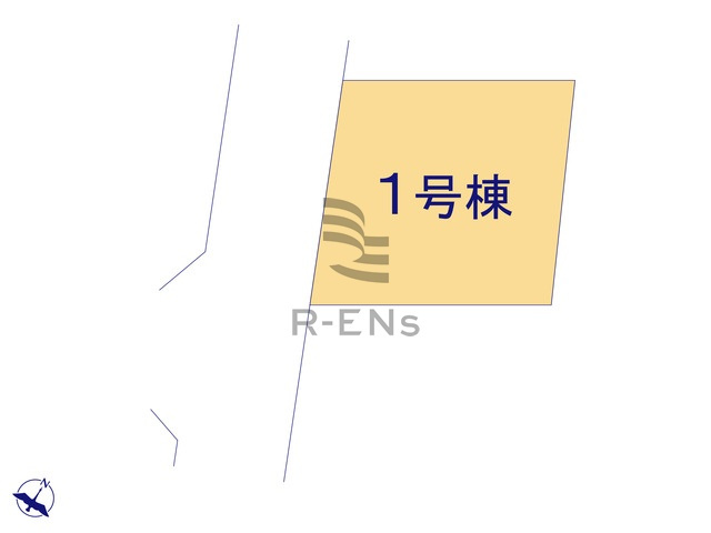 【区画図】 | 練馬区大泉学園町２丁目　新築戸建て | 教育施設も徒歩10分圏内に充実の子育てしやすいエリアです