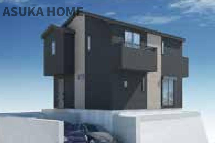 栄区小山台２丁目の外観パース