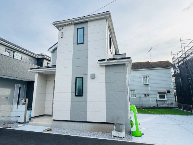 八王子市　川口町　新築一戸建て　２３ー３期の外観|～徒歩圏内にスーパー・コンビニ・ドラッグストアの揃った住環境　落ち着きのある住宅地～