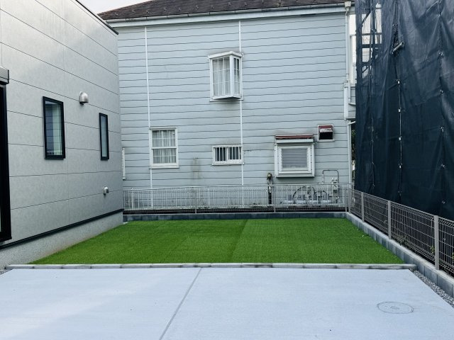 八王子市　川口町　新築一戸建て　２３ー３期の庭|～ガーデニングなども楽しめる庭付き～