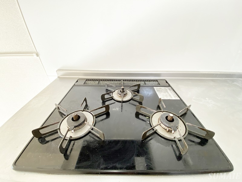 Ｇｒａｎ　Ｆｅｌｉｃｉａのキッチン|3口コンロです☆