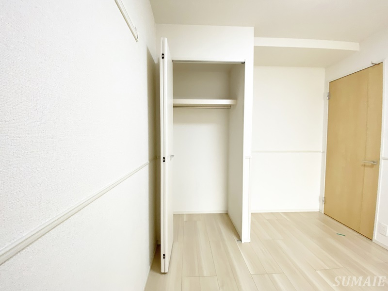 Ｇｒａｎ　Ｆｅｌｉｃｉａの収納|5.0帖の洋室のクローゼットです☆