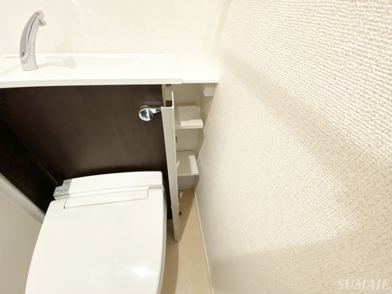 Ｇｒａｎ　Ｆｅｌｉｃｉａの収納|トイレ横収納です☆