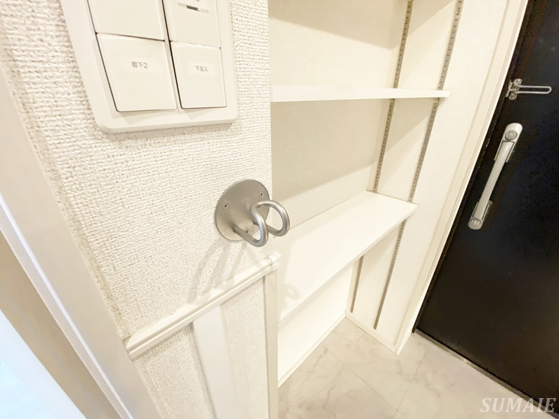 Ｇｒａｎ　Ｆｅｌｉｃｉａの設備|玄関にフックあります☆