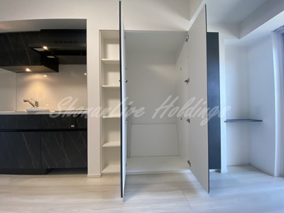 【収納】 | デュオステージ関内Ⅱ | ハンガーラック付きで楽々収納♪