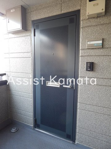 メゾン千明の玄関