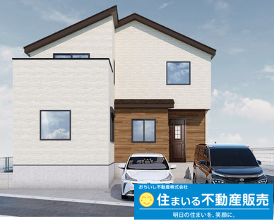 福岡市南区鶴田4期　1号棟の外観パース