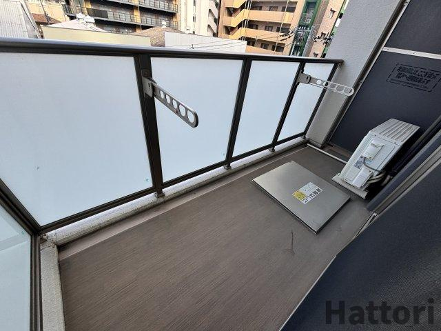 RIDGEガーデン江坂Ⅱのバルコニー