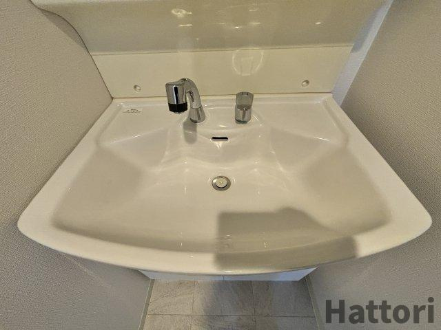 RIDGEガーデン江坂Ⅱの洗面所