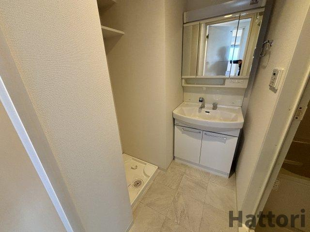 RIDGEガーデン江坂Ⅱの独立洗面台