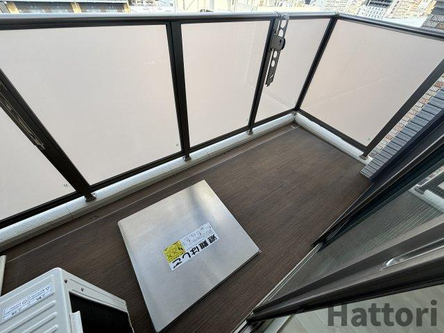 RIDGEガーデン江坂Ⅱのバルコニー