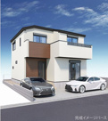 【仲介手数料０円】相模原市中央区清新2丁目　新築一戸建ての画像