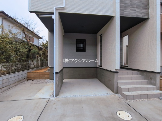 所沢市小手指元町2丁目・全8棟　新築一戸建　8号棟の駐車場|現地写真（2026年3月16日撮影）