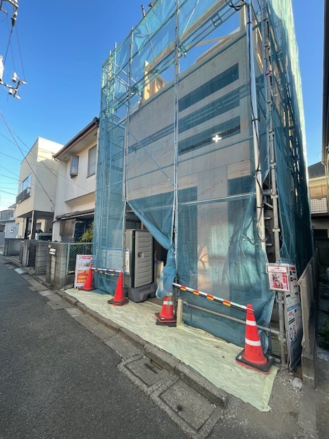 中野区大和町２丁目　新築戸建て　全１棟の外観|2026年１月23日撮影