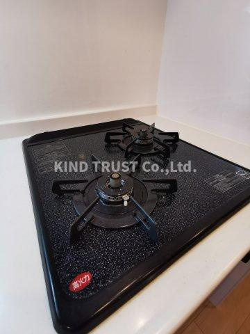 アーバネックス堂島のキッチン|コンパクトなキッチンで掃除もラクラク