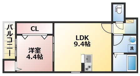 SunMark 京町本丁の間取り