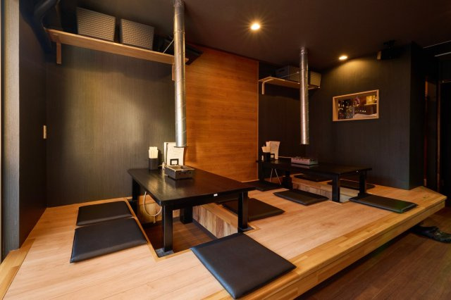 【内装】 | 弘明寺駅徒歩16分 日進コーポ1階 9.07坪 焼肉居抜き