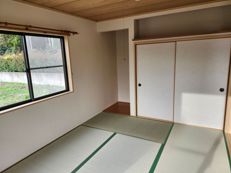 王塚戸建賃貸住宅Aの和室|フローリングだけでなく、和室もあります