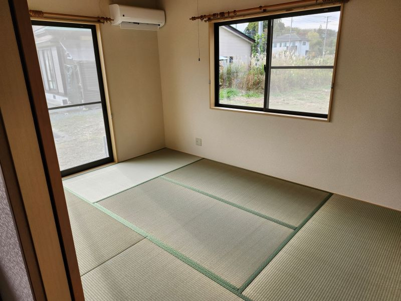 王塚戸建賃貸住宅Aの和室|和室があれば客間としても活用できます