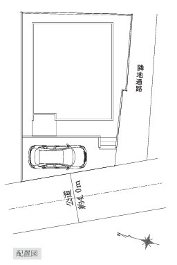 泉区白百合1丁目 新築戸建 5080万円の区画図