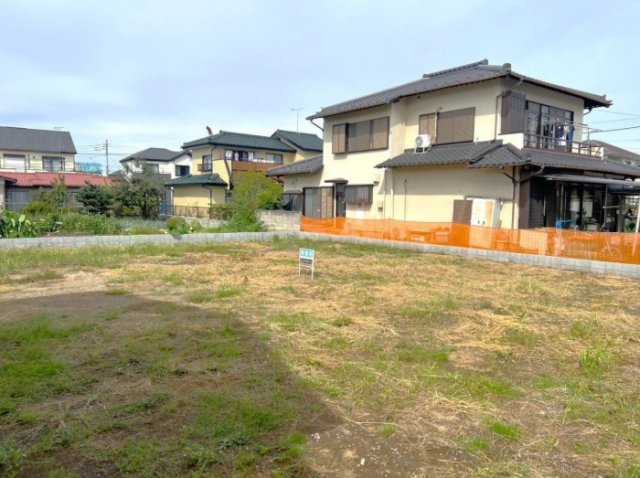 敷地面積53.3　売地　川越市笠幡の外観|№①　更地　整形地！建築条件なし！どなたでも建築可能！(線引き前宅地)