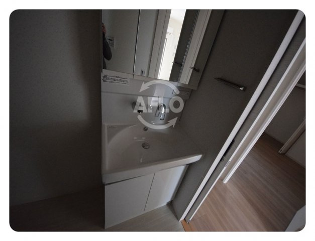 ユープテリア天王寺　天王寺小学校区の独立洗面台|ユープテリア天王寺　独立洗面台