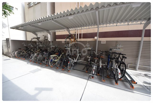 ユープテリア天王寺　天王寺小学校区のその他共用部分|ユープテリア天王寺　駐輪場